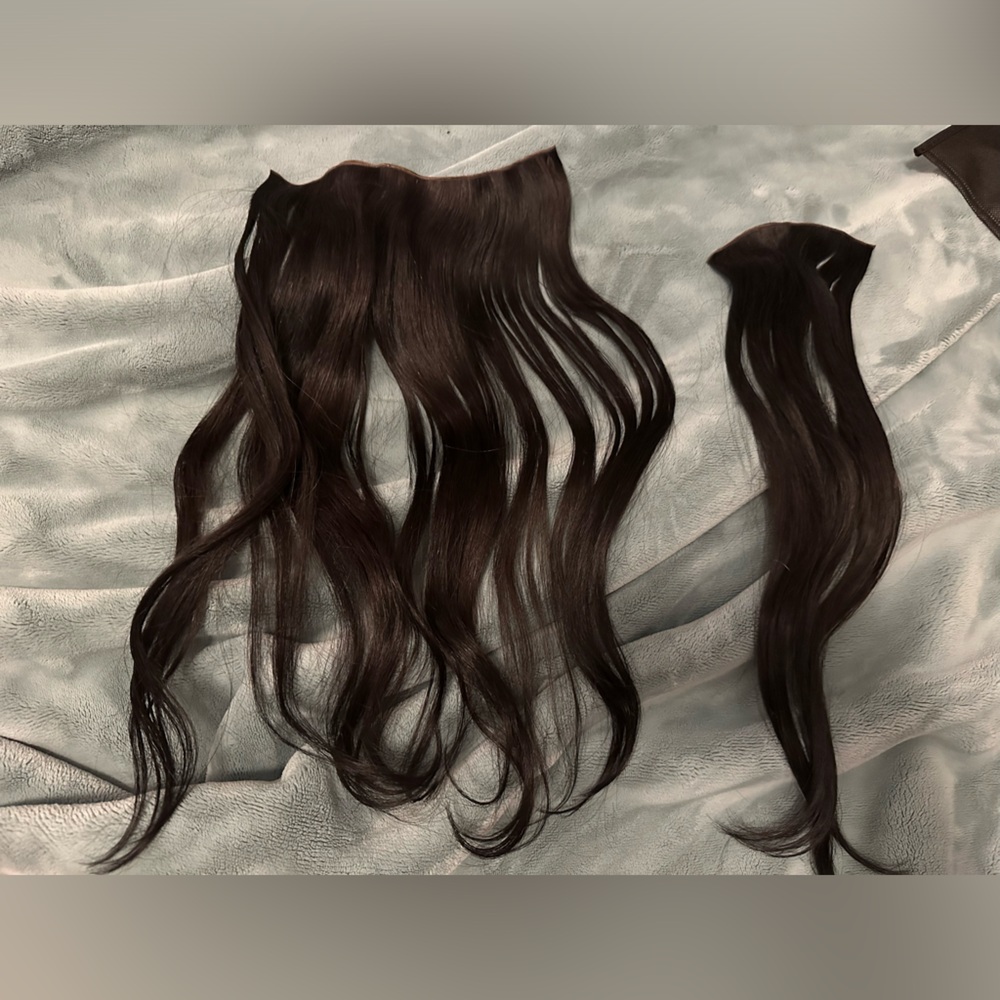 20 inch brown hair extensions brown